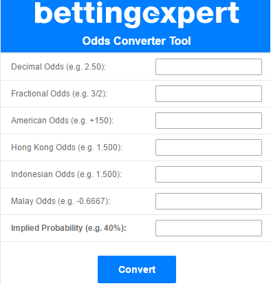Odds calculator and payout american odds